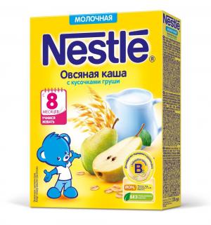 Каша  молочная овсяная с грушей 8 месяцев 220 г 1 шт Nestle
