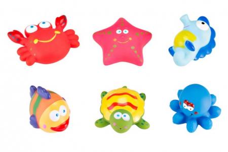 Набор игрушек для ванной Морские обитатели ROXY-KIDS