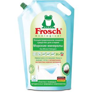 Жидкое средство для стирки  Морские минералы, 2 л Frosch