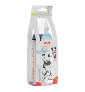 Бутылочка  First Choice Plus с силиконовой соской полипропилен 6-18 мес, 300 мл, цвет: серый Nuk
