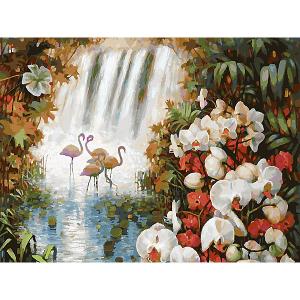 Картина по номерам  «Райский сад», 30x40 см Белоснежка