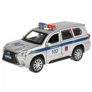 Машина  Lexus LX-570 Полиция 12 см Технопарк