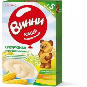 Каша  молочная Кукурузная с 5 месяцев 220 г Винни