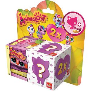 Фигурки животных с аксессуарами  AnimaLost, 5 см, 2 шт Goliath