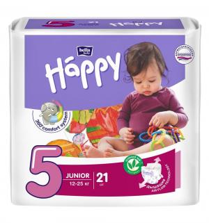 Подгузники  Baby Happy Junior 5 (12-25 кг) 21 шт. Bella