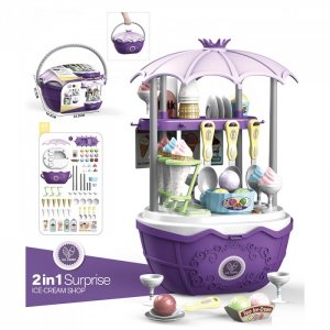 Игровой набор Фабрика мороженого в корзине 2 1 (68 элементов) Pituso