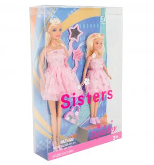 Набор кукол  в розовом платье 28 см Defa