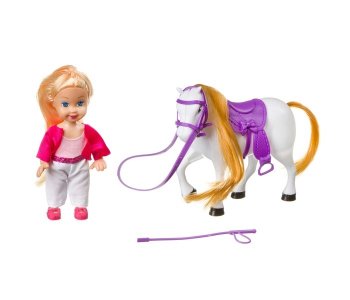 Игровой набор Oly Кукла с лошадкой Bondibon