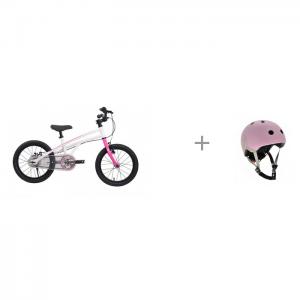 Шлем 16437 и велосипед двухколесный Royal Baby H2 All 14 Scoot&Ride