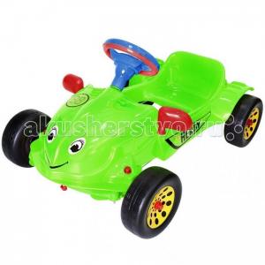 Машина педальная Herbi с музыкальным рулем R-Toys