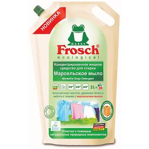 Жидкое средство для стирки  Марсельское мыло, 2 л Frosch