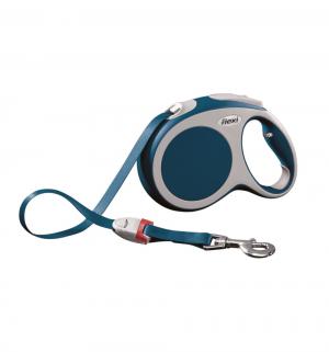 Рулетка VARIO ленточная L, 5м, до 60 кг, цвет: синий Flexi