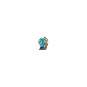 Глобус Земли физический на треугольнике, диаметр 210 мм Глобусный Мир