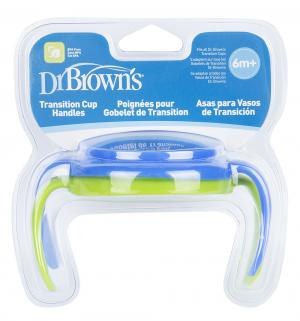 Ручки Dr.Browns для чашек, цвет: голубой/зеленый Dr.Brown's