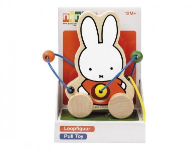 Деревянная игрушка  Miffy Лабиринт с бусинами Totum