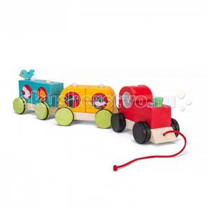 Каталка-игрушка  Поезд Лесной экспресс LeToyVan