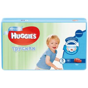 Трусики-подгузники  для мальчиков (13-17 кг) 48 шт. Huggies