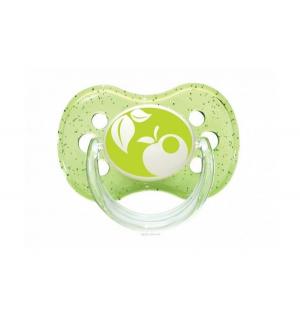 Пустышка  Nature круглая силикон, с 6 мес, цвет: зеленый Canpol
