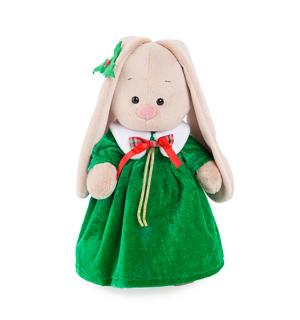 Мягкая игрушка  Зайка Ми в рождественском платье 32 см Budi Basa