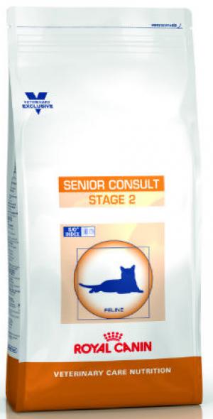 Сухой диетический корм  Veterinary Care Nutrition Senior Consult Stage 2 для кошек в возрасте, курица, 1.5кг Royal Canin