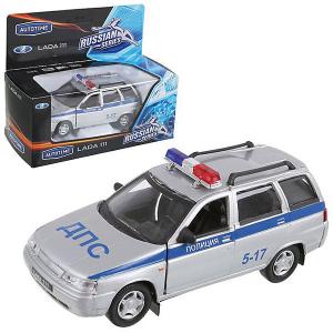 Коллекционная машинка  Lada 111 Полиция, 1:36 Autotime