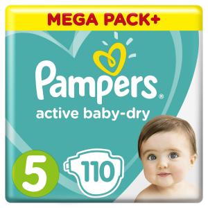 Подгузники  Active Baby-Dry 5 (11-16 кг) 110 шт. Pampers