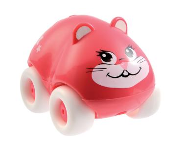 Машинка Animal Planet бело-розовая Smoby