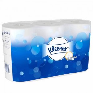 Туалетная бумага 3-х слойная Refreshing Design 6 шт. Kleenex