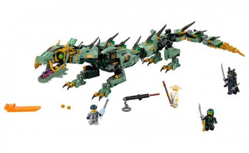 Конструктор  Ninjago 70612 Лего Ниндзяго Механический Дракон Зелёного Ниндзя Lego