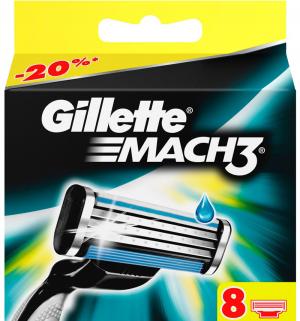 Кассеты N8  Mach3 Gillette