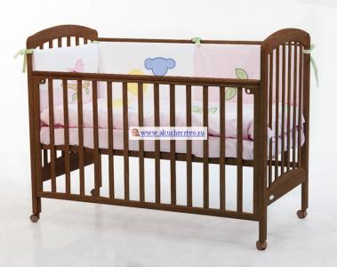 Детская кроватка  Dalmatina 120х60 Fiorellino