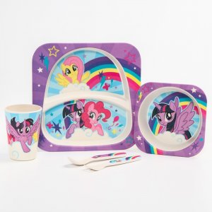 Набор бамбуковой посуды My Little Pony Пони Hasbro