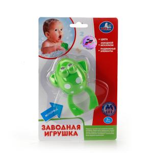 Игрушка для ванны  Заводная лягушка Умка