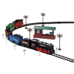Наборы игрушечных железных дорог, локомотивы, вагоны Eztec