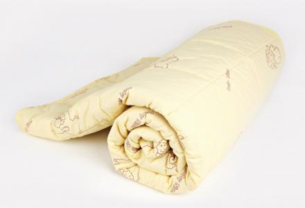 Одеяло  стеганое, овечья шерсть микрофибра 105х140 см Baby Nice (ОТК)
