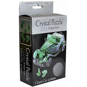 3D головоломка  Автомобиль зеленый Crystal Puzzle