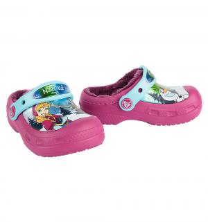 Сабо  CCFrozenLndClg Berry, цвет: розовый Crocs