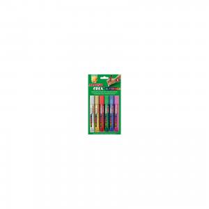 Гелевые карандаши CREA Classic (гель-краски с блестками для декорирования), 6 цв. ALPINO