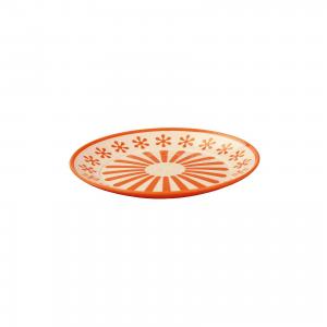 Тарелка Валенсия, , оранжевый-белый Alternativa