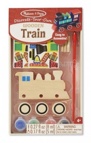 Деревянная игрушка  Классические игрушки Поезд Melissa & Doug
