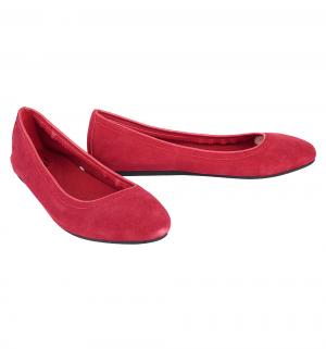 Туфли  Lina Suede Flat Flame, цвет: красный Crocs
