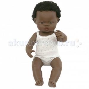 Кукла Мальчик африканец 38 см Miniland