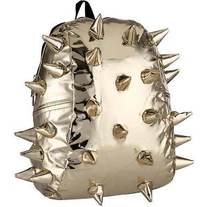 Рюкзак  Rex Half Metallic 24 Karat, 36х30х15 см MadPax. Цвет: золотой
