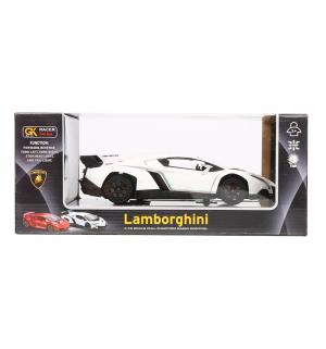 Машинка на радиоуправлении  Lamborghini Veneno, белая 1 : 18 GK Racer Series