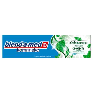 Зубная паста  Комплекс Отбеливание + природная свежесть, 100 мл. Blend-a-med