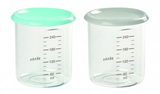Набор контейнеров для хранения Set 2 maxi jars 2х240 мл Beaba