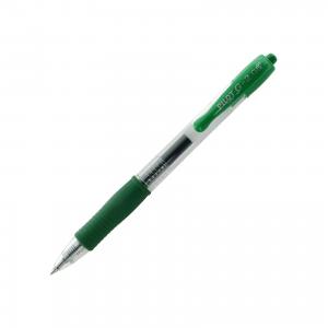 Ручка гелевая  G2-5, 0,5 мм, зеленая Pilot. Цвет: зеленый