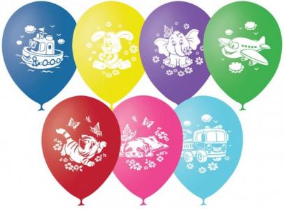 Воздушные шары Детская тематика 50 шт. Поиск