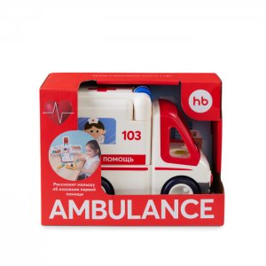 Игрушка скорая помощь Ambulance Happy Baby