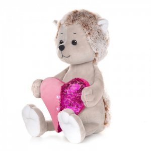 Мягкая игрушка  Luxury Romantic Toys Club Романтичный Ежик с Сердечком 25 см Maxitoys